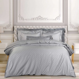 Σετ Παπλωματοθήκη Βαμβακοσατέν Υπέρδιπλη 220x240εκ. Classic 2291 Blue Greenwich Polo Club