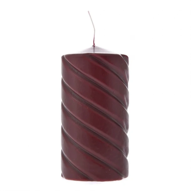 Κερί Μπορντώ Στριφτό 7x14εκ. iliadis 76387