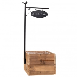 Κασπώ Ξύλινο Welcome 30x28x76εκ. iliadis 93100