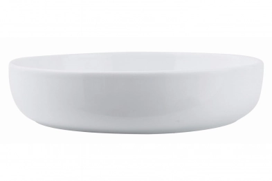 Μπωλ Σερβιρίσματος Πορσελάνης Λευκό Coupe Φ18,2x5,8εκ. Oriana Ferelli XGCQB00500