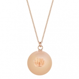 Μενταγιόν Εγκυμοσύνης Bola Willow Λωτός Ροζ-Χρυσό Proudmama PM-597