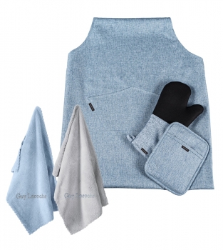 Σετ Κουζίνας 5τμχ Polyester-Microfiber Cook Blue Guy Laroche
