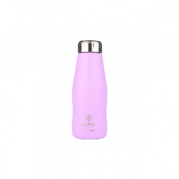 Θερμός-Μπουκάλι Ανοξείδωτο Lavender Purple Flask Save The Aegean Estia 350ml-6,5x6,5x18,5εκ. 01-22358