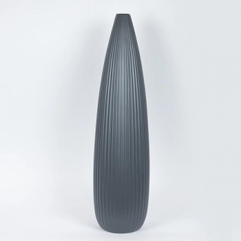 Βάζο Κεραμικό Ανθρακί 19,5x78εκ. ESTHETI 752-20393