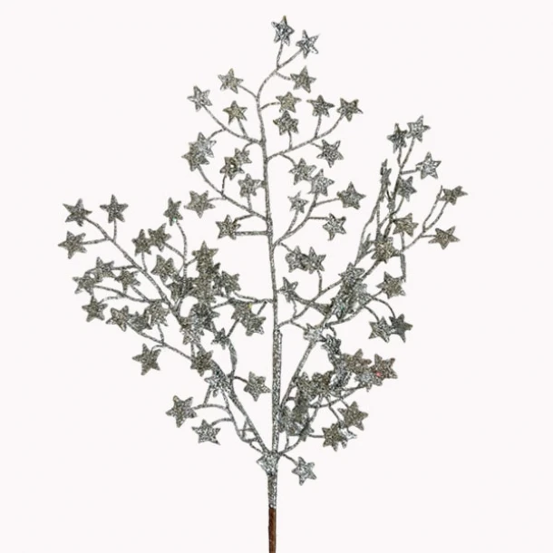 Κλαδί Ασημί Glitter 65εκ. Art Et Lumiere 20260