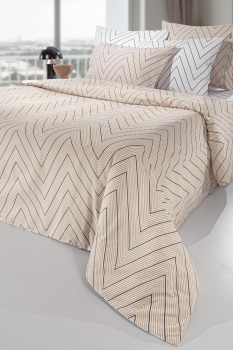 Σετ Σεντόνια Βαμβακερά King Size 270x265εκ. Canyon Natural Guy Laroche