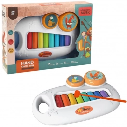 Ξυλόφωνο Hand Knock 28x6x20εκ. Toy Markt 76-162