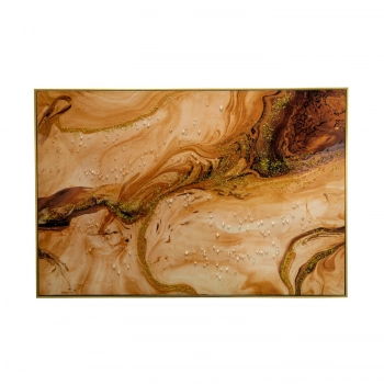 Πίνακας Σε Καμβά Με Κορνίζα Γυαλιστερός 122x4,5x82εκ. Zen Collection 25.11.48851