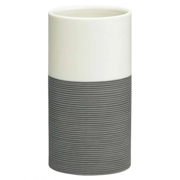 Ποτηροθήκη Πορσελάνης 6,9x12,6εκ. Doppio Grey Sealskin 361840414