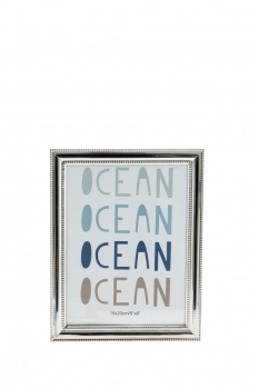 Κορνίζα Πλαστική Ασημί 15,5x1x20,5εκ. Zen Collection 24.8.50204