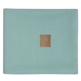 Κουβέρτα Κούνιας Πικέ Βαμβακερή 110x150εκ. Essential Baby 8869 Mint Greenwich Polo Club