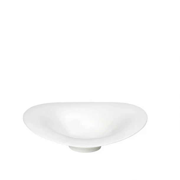 Πιάτο Βαθύ Πορσελάνης Wavy Flow Ιβουάρ Siders ESPIEL 26x25x7,5εκ. FUK161K2