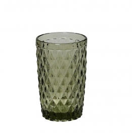 Ποτήρι Νερού Γυάλινο Πράσινο Tristar ESPIEL 340ml-8x12,8εκ. TIR107K6
