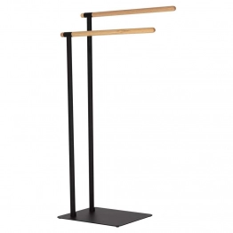 Κρεμάστρα Επιδαπέδια Μεταλλική Μαύρη-Natural 43x24x79,5εκ. Brix Sealskin 362473219