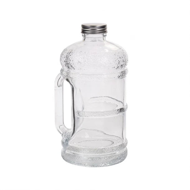 Μπουκάλι Νερού Γυάλινο Διάφανο 1000ml Matera Max Home ZT25QBWBSSP1