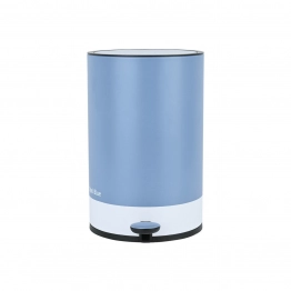 Καλάθι Απορριμάτων 6lt-20,5x31εκ. Μεταλλικό Soft Close Opal Blue Estia Tone Lab 02-39899