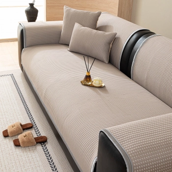 Μπράτσο Καναπέ Polyester 90x90εκ. August Taupe Melinen 20005674