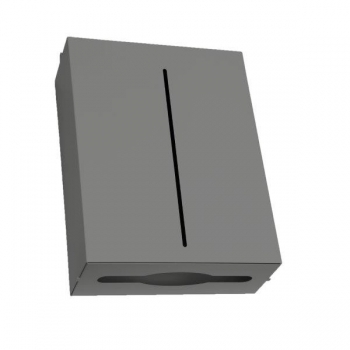 Επιτοίχια Χαρτοθήκη Matt Concrete Grey 28,5x10x37εκ. Pam & Co 122-163