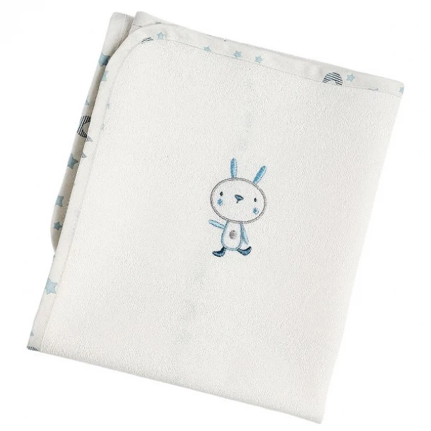 Σελτεδάκι Bebe Polycotton 60x80εκ. Fly Me Ciel 11202