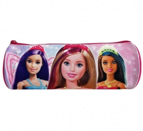 Κασετίνα Βαρελάκι Barbie 23x8εκ. Justnote 50-2811