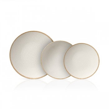 Σερβίτσιο Φαγητού Σετ 20τμχ In-glaze Porcelain Stoneware Dune Beige CRYSPO TRIO 47.120.40