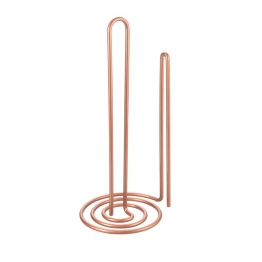 Θήκη Για Χαρτί Κουζίνας Ροζ-Χρυσό My Roll Polytherm Copper 15x32εκ. Metaltex 16-363640