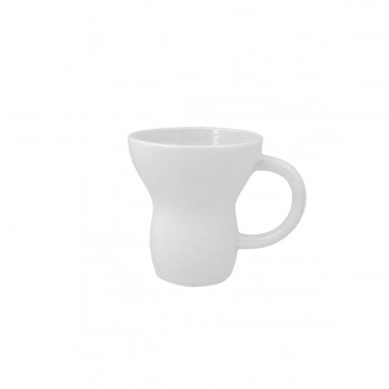 Κούπα Πορσελάνης Λευκή Diagonal Art Et Lumiere 375ml 05986