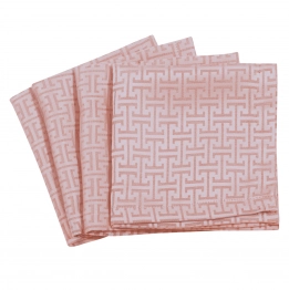 Σετ 4τμχ Πετσέτες Κουζίνας Polyester 40x40εκ. Essential 3007 Gold Greenwich Polo Club