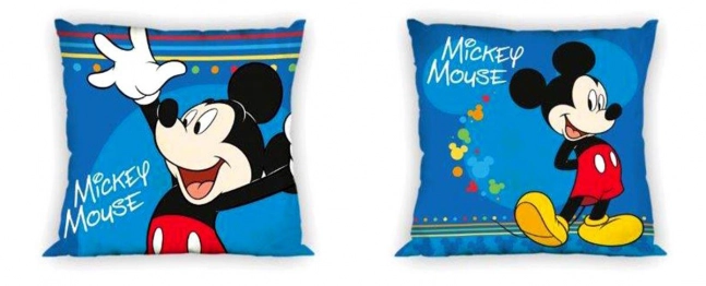 Διακοσμητικό Μαξιλάρι Microfiber 40x40εκ. Mickey 22 Digital Print Disney DimCol