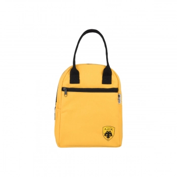 Τσάντα Φαγητού Ισοθερμική Βαμβακερή Aek BC 7ltr-20x12x26εκ. Estia 00-19280