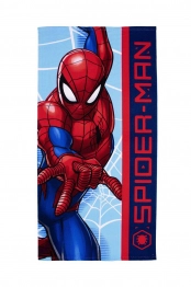 Πετσέτα Θαλάσσης Παιδική Microfiber 70x140εκ. Spiderman 41 Sky Blue Marvel DimCol