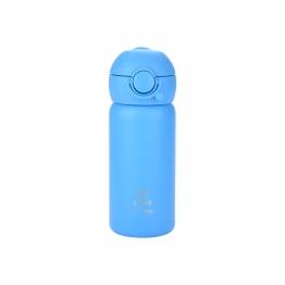 Θερμός Παιδικό Ανοξείδωτο Με Καλαμάκι Aqua Buddy 350ml-7x7x18εκ. Save The Aegean Estia 01-23522
