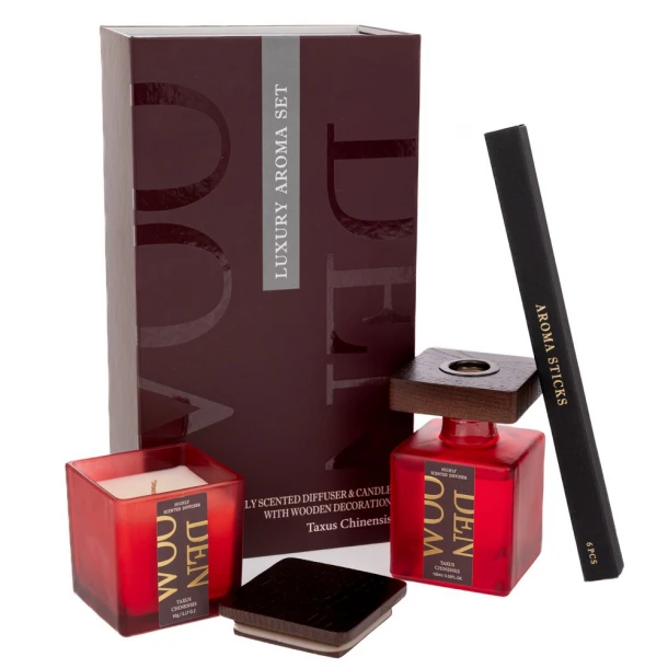 Σετ 2τμχ Αρωματικό Χώρου Με Stick 100ml Και Κερί 90gr Σε Συσκευασία Πολυτελείας iliadis 91535