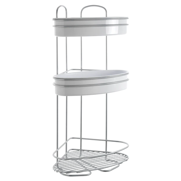 Εταζέρα Γωνία Τριώροφη Metaltex