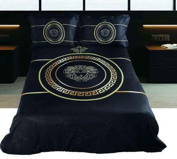 Σετ Παπλωματοθήκη Βαμβακοσατέν King 240x250εκ. Medusa Makis Tselios