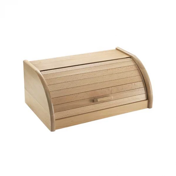 Ψωμιέρα Ξύλινη Με Ανοιγόμενο Καπάκι 39x23x16εκ. Beechwood Metaltex 16-585008