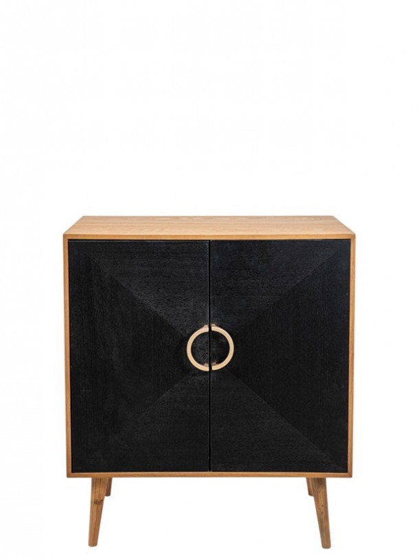 Μπουφές Ξύλινος Καφέ-Natural 90x35x78εκ. Zen Collection 25.47.52372