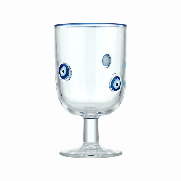 Ποτήρι Κρασιού Γυάλινο 380ml Spirit Of Luck Handmark Estia 07-40796