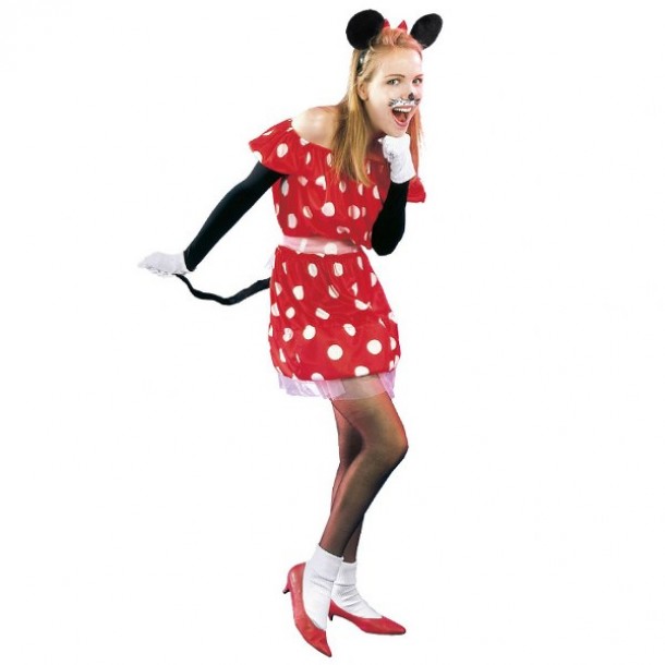 Στολή Γυναικεία Ποντικίνα One Size Carnavalista 3-695