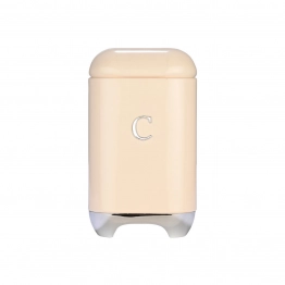 Βάζο Κουζίνας Για Καφέ Μεταλλικό Κρεμ Epoque 11x18,8εκ. Estia 01-28367