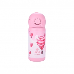 Θερμός Παιδικό Ανοξείδωτο Με Καλαμάκι Love Ascend 350ml-7x7x18εκ. Save The Aegean Estia 01-23454