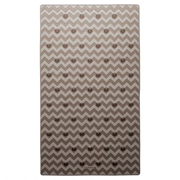 Ταπέτο Αντιολισθητικό Μπανιέρας Pvc 40x70εκ. Leisure Grey-Brown Sealskin 315244614