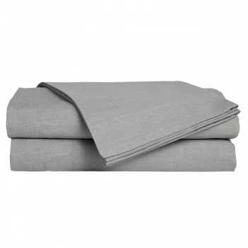 Σεντόνι Μεμονωμένο Polycotton Υπέρδιπλο Με Λάστιχο 160x200+35εκ. Casual 5452 Grey Das Home