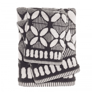 Σετ Πετσέτες 3τμχ Βαμβακερές Daily 0797 Grey Das Home