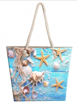 Τσάντα Θαλάσσης Polyester 40x45εκ. Starfish 16 DimCol