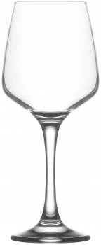 Ποτήρι Κρασιού Σετ 6τμχ Γυάλινο LAV 295ml LVLAL55830F