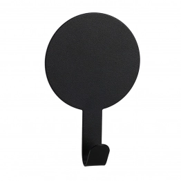 Άγκιστρο Μεταλλικό Αυτοκόλλητο 8,5x1,5x13εκ. Black MRShome 0021002