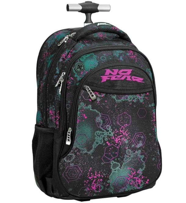 Τσάντα Τρόλευ No Fear Fluo Με 4 Θήκες 33x28x48εκ.-30lt Gim 50-3677