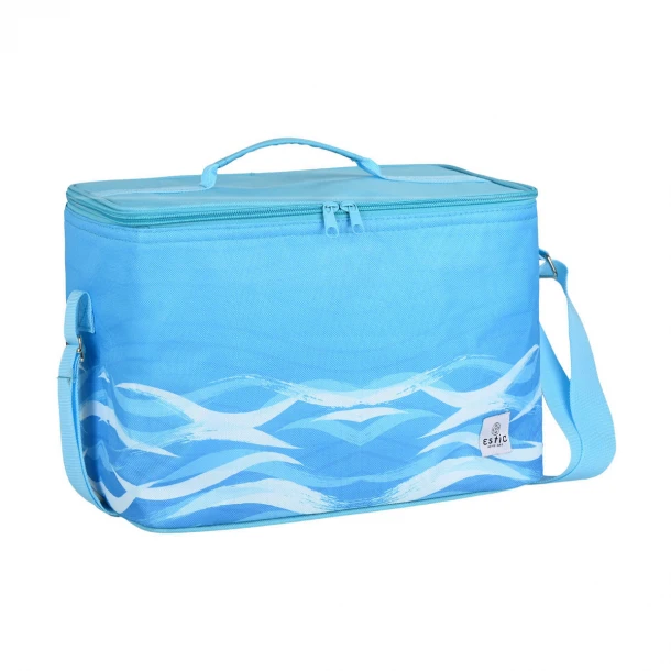 Τσάντα Ισοθερμική Polyester Tranquil Tides 15lt-30x23x22εκ. Estia 00-23393