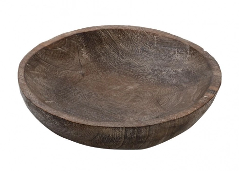 Διακοσμητικό Μπωλ Ξύλινο ESPIEL 32x7εκ. XYP332